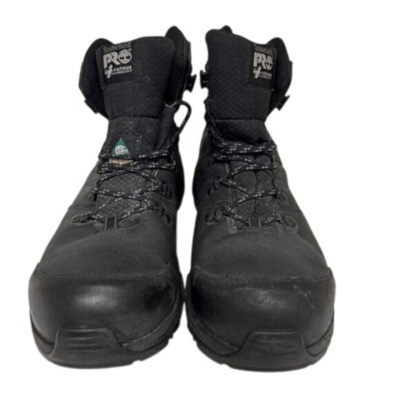 Timberland PRO Men's A2CB8 Switchback Waterproof Composite Toe Boot Black 12W - Picture 6 of 8